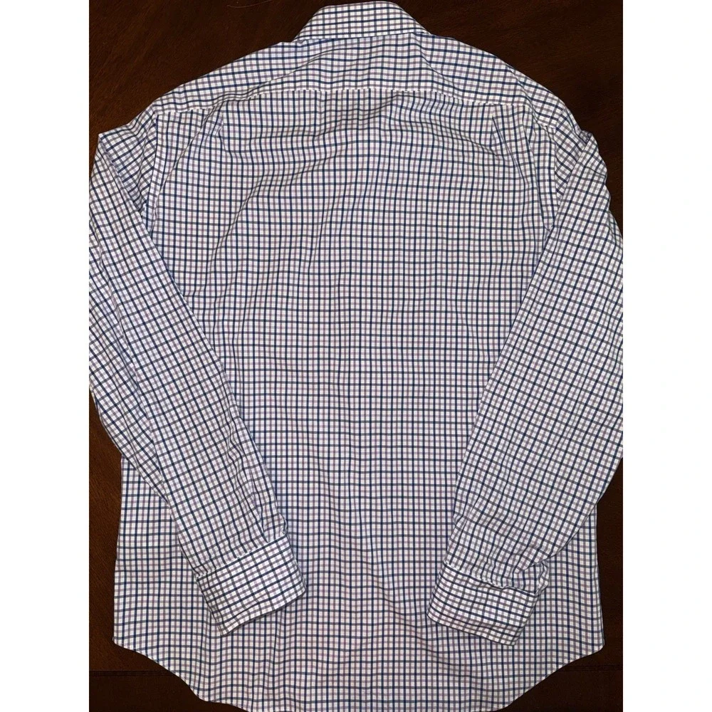 J Crew Mens Lightweight Slim Fit Plaid Button Down Shirt XL‎ Business Casual